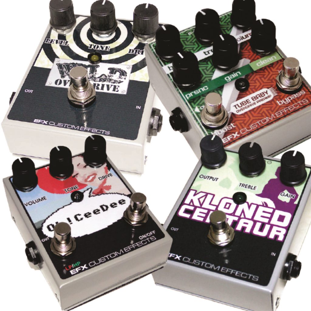 Distorção Overdrive Fuzz EFX Custom Effects